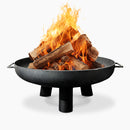 Fire bowl 100 cm with round feet -Crete-