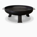 Fire bowl 100 cm with square feet -Nizza-