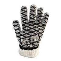 Heat-resistant grill glove gray / black